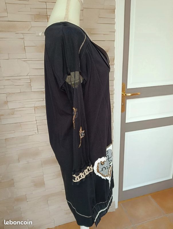 Pull Long / Robe Elisa Cavaletti Taille XL - Neuf Avec Étiquette (Prix D'Origine 199€)