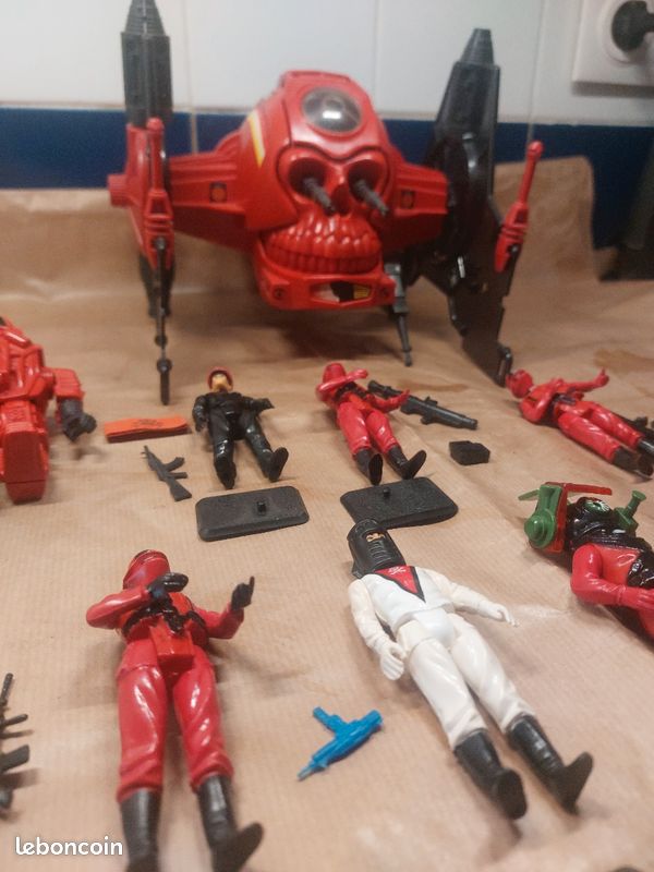FIGURINE VINTAGE ACTION Force Man Palitoy - Baron Red Shadow complet (C722) EUR 24,99 - FR