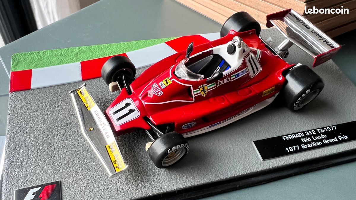 Ferrari 312 F1 Lauda 1/6 Polistil 1977 – Collectionneur – Superbe état Avec Boîte Toschi