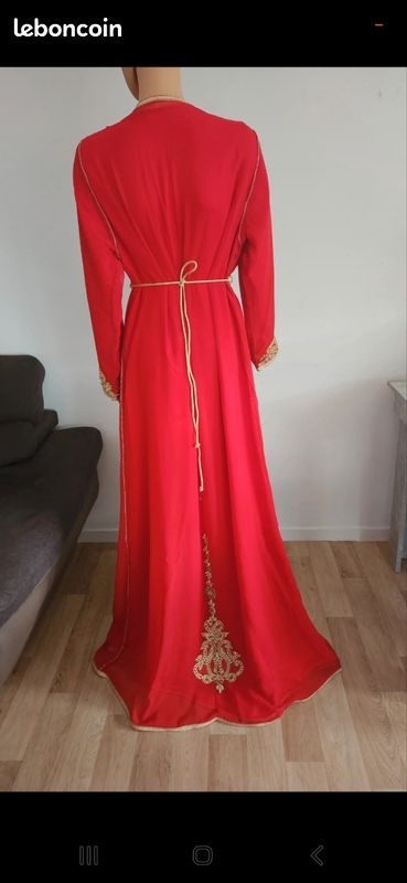 Robe Caftan Ouedkniss Vetement Femme Hijab Caftan Noir élégance