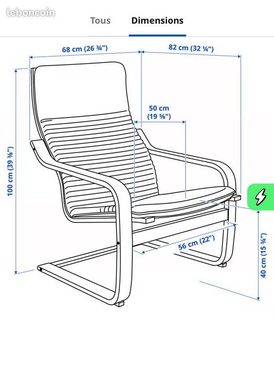 Fauteuil IKEA (image 10)
