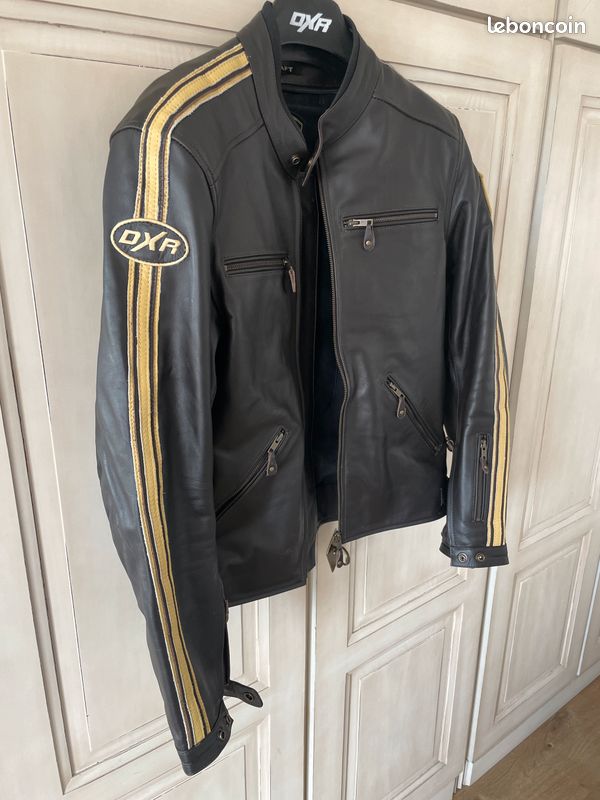 Blouson cuir Moto Dexter Craft Équipement moto