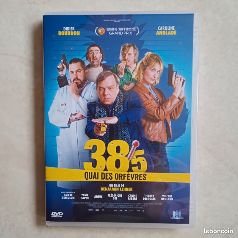 38,5 Quai des Orfèvres DVD en TBE (image 1)