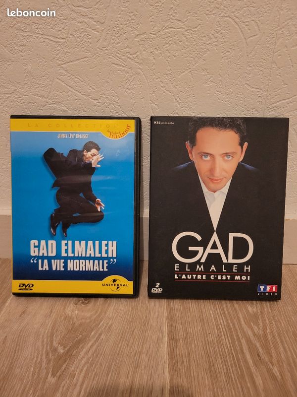 Lot 2 DVD Gad Elmaleh (image 1)