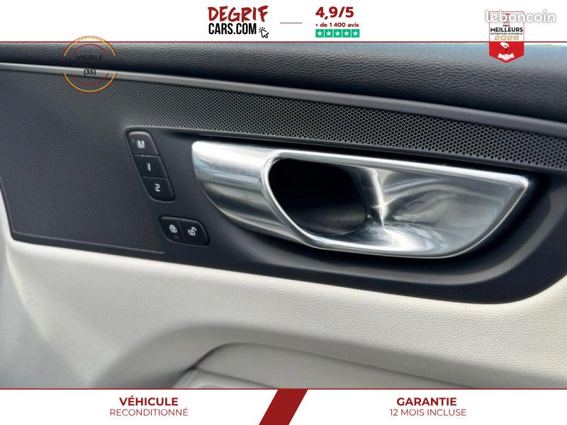 Volvo XC60 T6 AWD Recharge 253+145 Geartronic Plus Style Dark + TOIT OUVRANT + TVA RECUPERABLE (image 32)