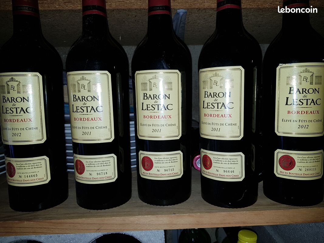 Baron de Lestac 2011 et 2012 Vins Gastronomie