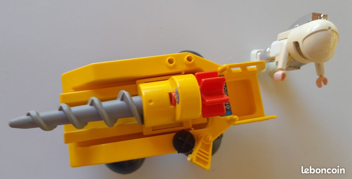 PLAYMOBIL (D524) ESPACE - Lot de 3 Outils Jaune PlaymoSpace 3320 3509 3535 3537