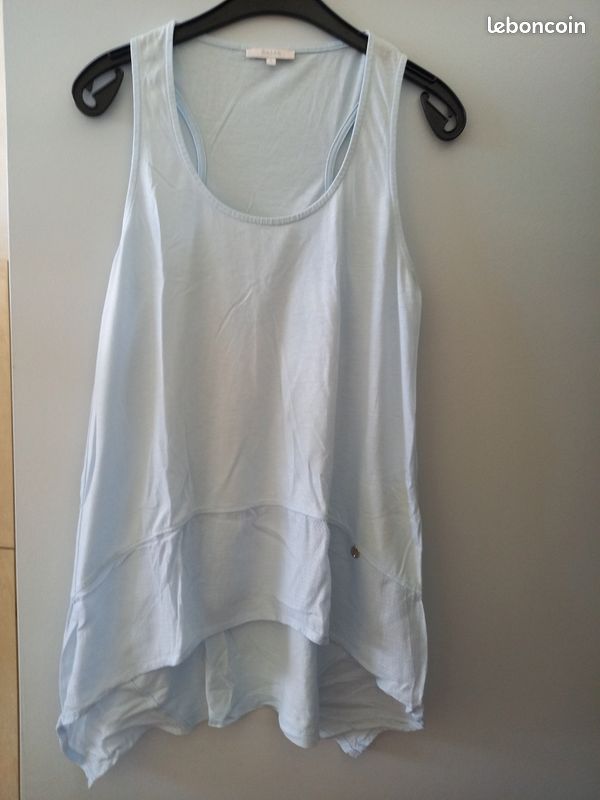 Débardeur Femme Salsa Taille S Couleur Blanc et bleu Neuf