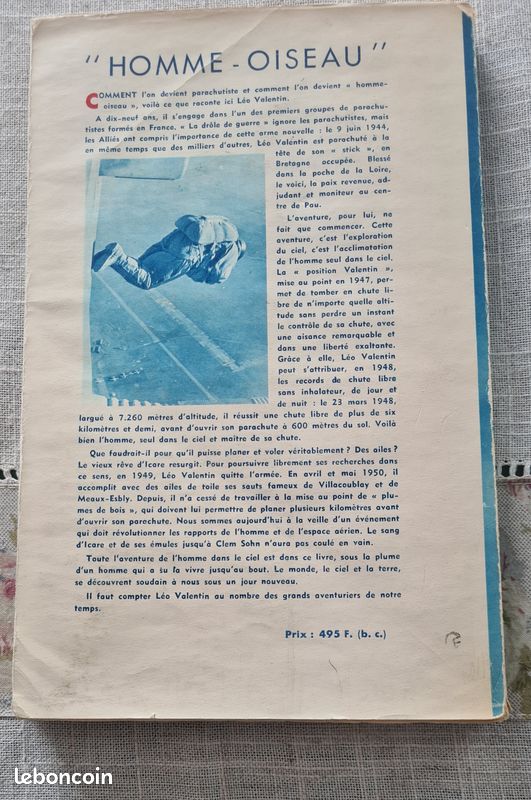 Homme oiseau leo valentin (image 2)