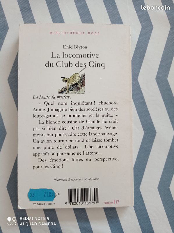 Livre "La locomotive du club des cinq" (image 2)