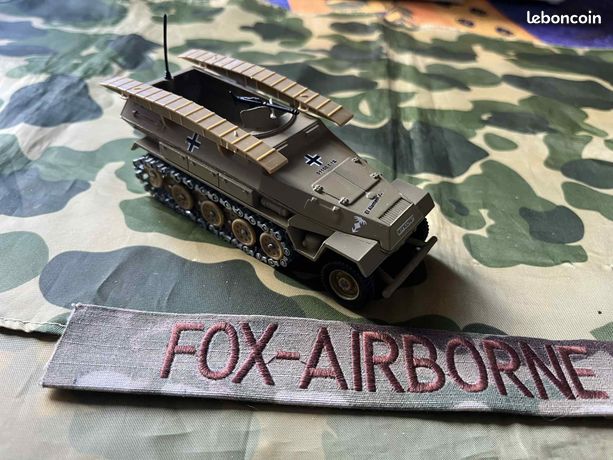 Solido Hanomag SdKfz 251/1 Semi-chenillé - Figurines Métal - 1/50