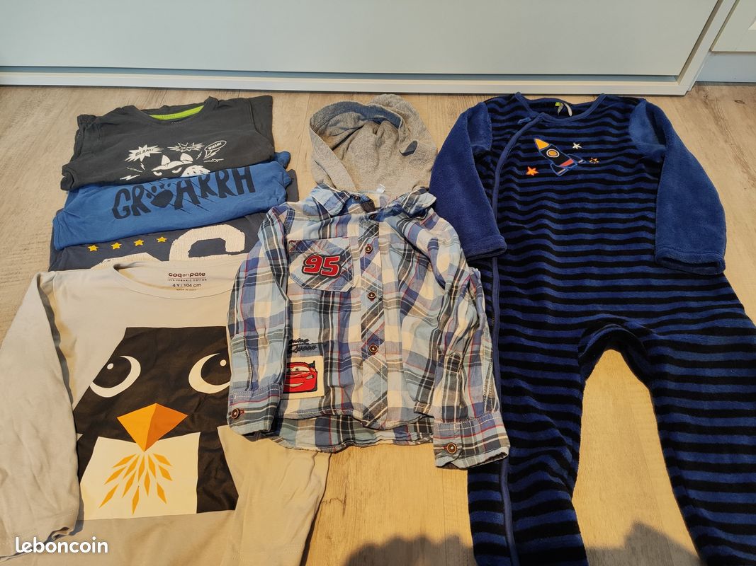 Lot vêtements en 4 ans (26 articles), lot#2 (image 3)