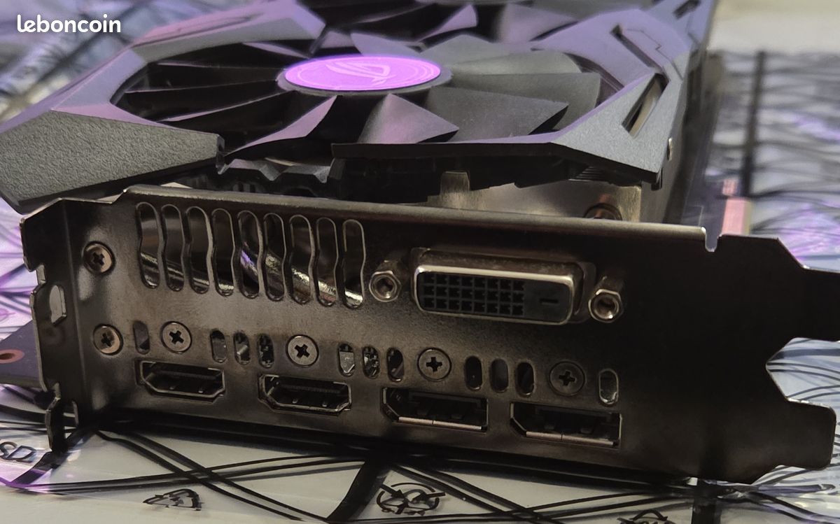 Carte graphique Asus Radeon RX 580 (Q2 2017) - 8 Go VRAM (GDDR5), PCIe 3.0, TDP 185W (image 6)