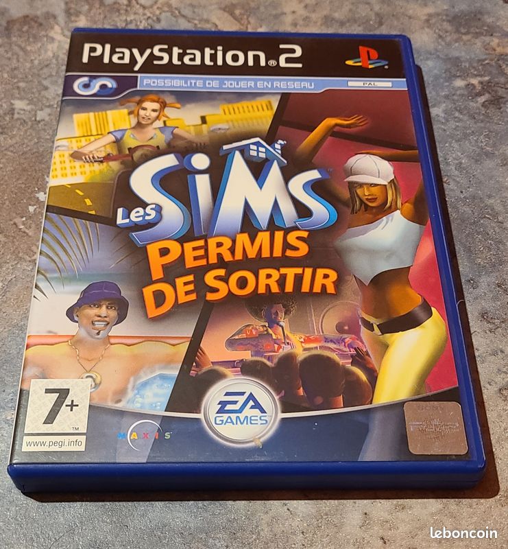 Acheter Les Sims : Permis de Sortir - Sony PlayStation 2 - Prix Imbattable sur La Rétrogamerie