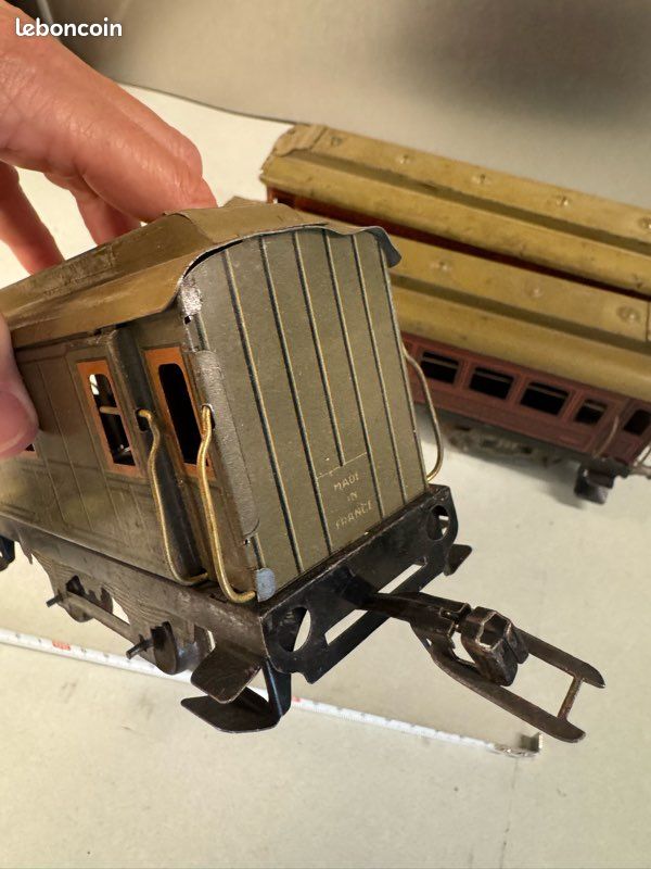 RARE ANCIEN TRAIN Le Rapide Lr 103 Louis Roussy Jouet Tole