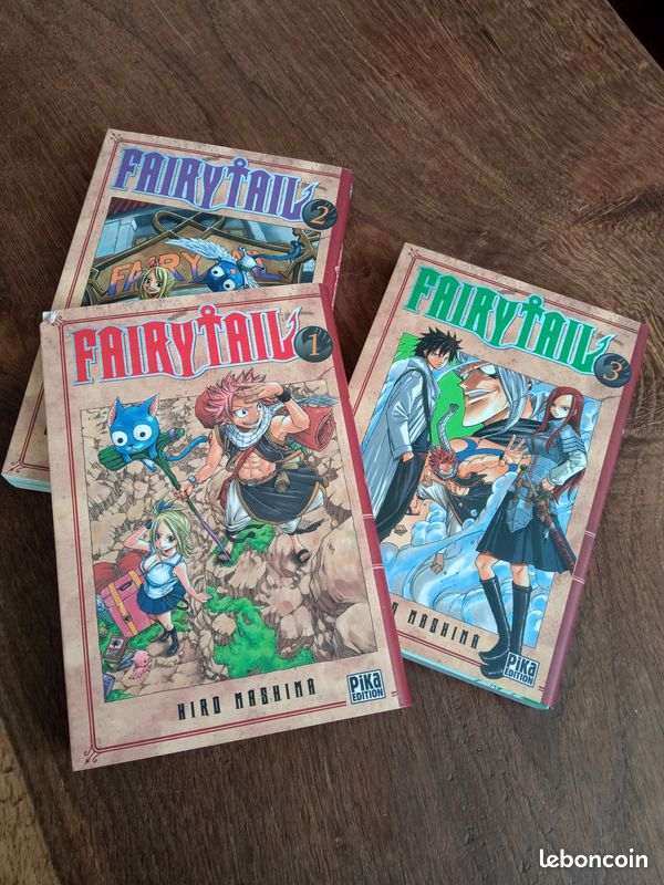 Fairytail Tome 1,2&3 (image 1)