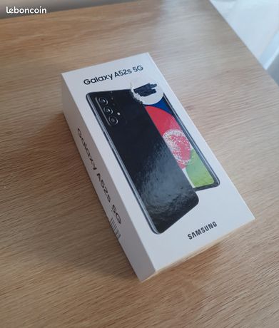 Samsung Galaxy A52S 128Go – Smartphone Noir – Doux – Occasion