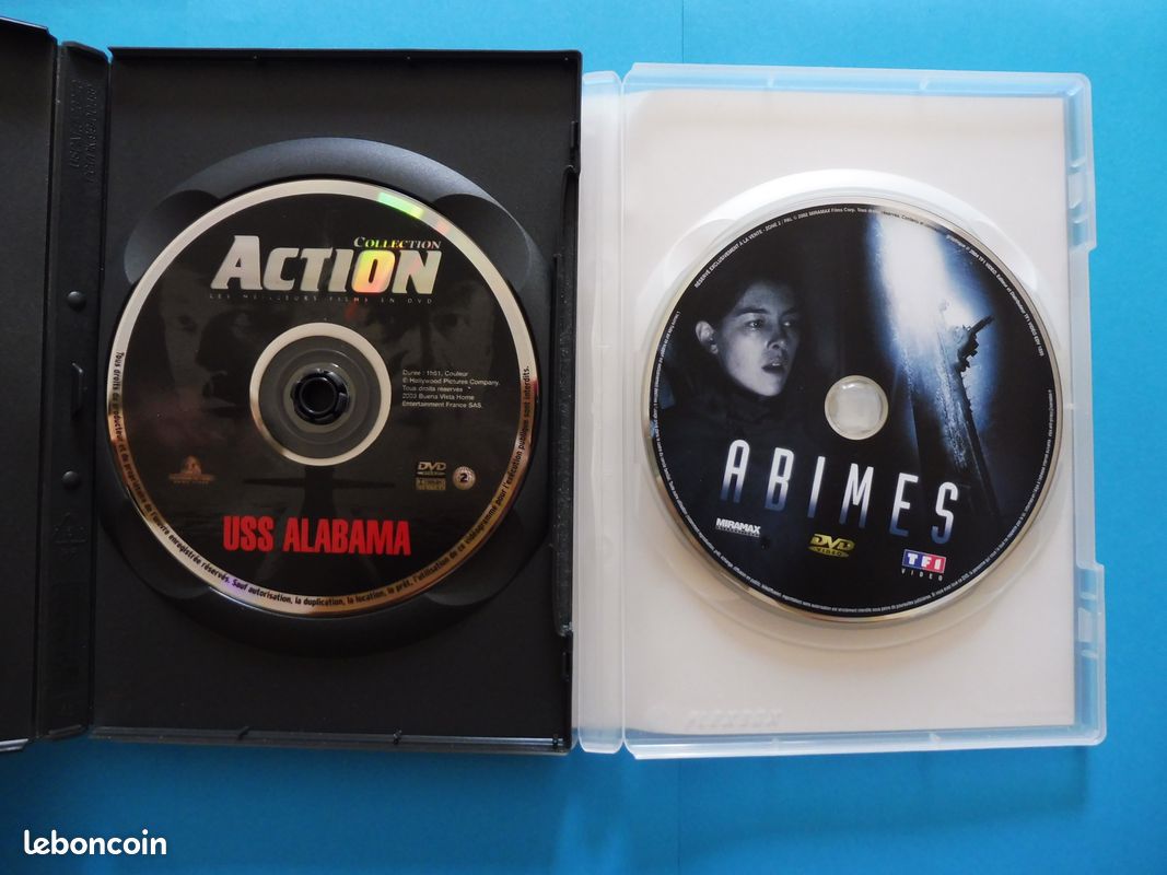 2 DVD Action sous les mers (image 3)