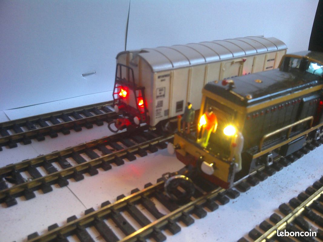 Rambardes Pour Locotracteur SNCF Y 51130 Jouef - Échelle HO 1/87, Occasion Très Bon État