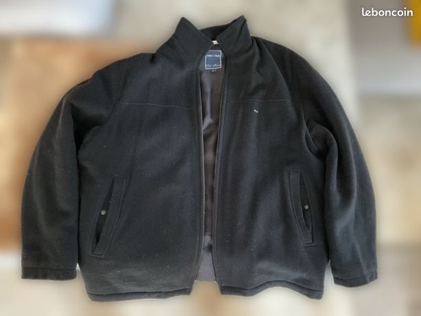 Veste Chaude Noire Mugler Taille 40 - Laine, Bon état Occasion