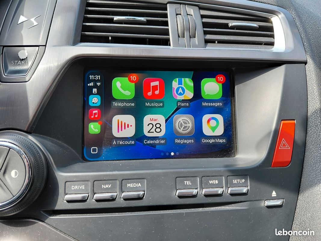 DS DS 5 1.6 BLUEHDI 120CH BECHIC BVA APPLE CARPLAy (image 8)