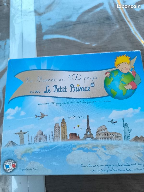 Le monde en 100 pays avec le petit prince (image 1)
