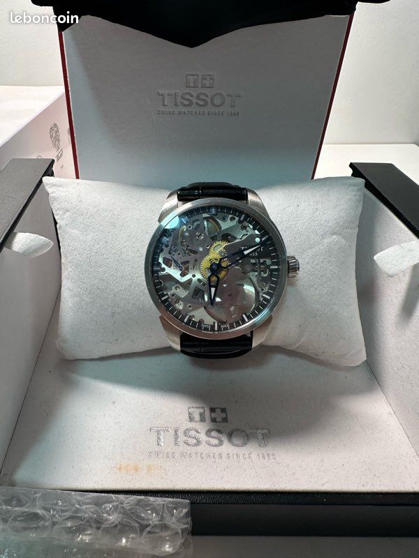 Squelette Mechanical Montre Tissot Complication Squelette Montre
