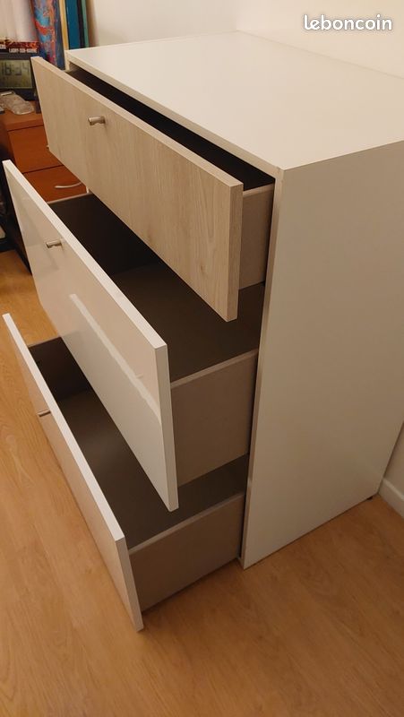 Dressing complet Armoires & Commodes Spaceo Leroy Merlin – Excellent État (image 10)