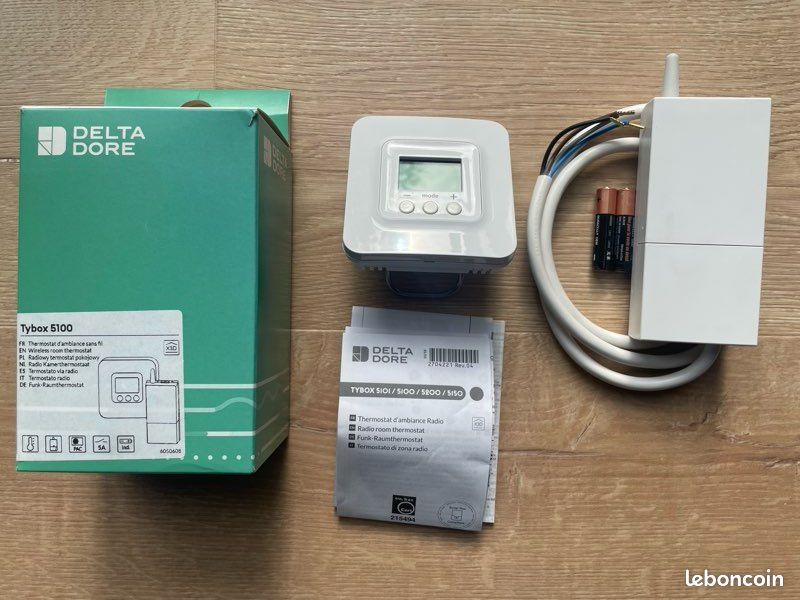 Thermostat sans fil Delta Dore Tybox 5100 Bricolage