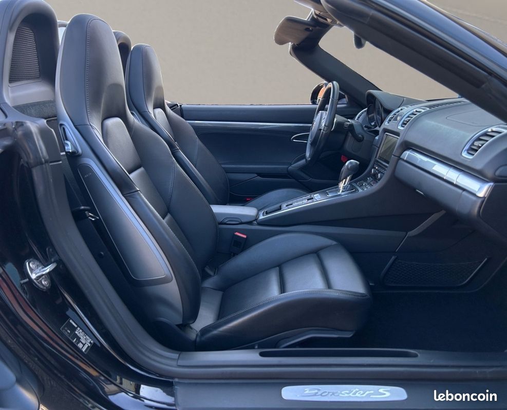Porsche Boxster S 981 3.4 Flat6 315cv PDK7 Navigation Régulateur Sièges Chauffants Sport Plus PDLS JA 20" LIVRAISON POSSIBLE (image 3)