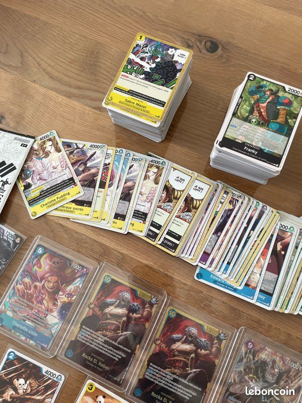 Lot de plus de 600 cartes One Piece fr op17 (image 7)