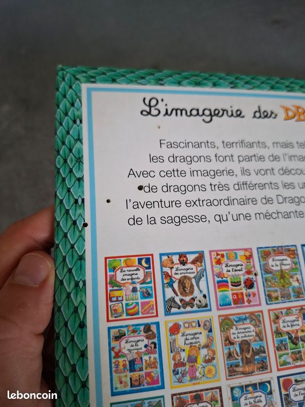 Livre l’imagerie des dragons (image 4)