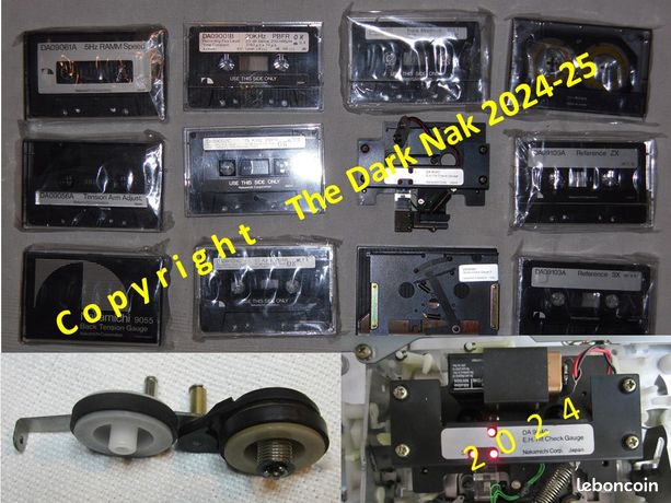 Platine Cassette Nakamichi 480 (Noire) - Occasion Parfaite Garantie 1 An - Lecture K7 Hi-Fi