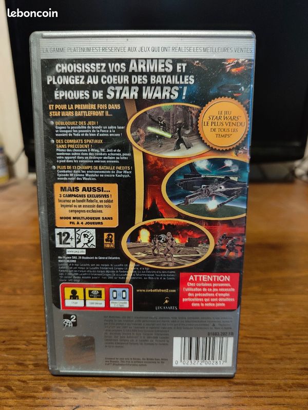 Star Wars Battlefront 2 - Star Wars Battlefront II - PSP (D'occasion) à St.gallen pour CHF 25 – avec livraison | Acheter sur