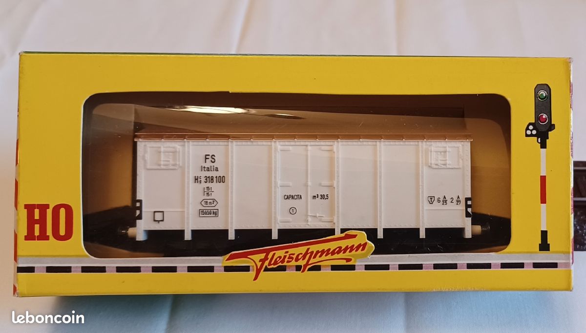 Wagon Fleischmann +Boite - HO (image 5)