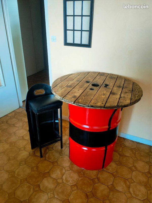 Table et Chaise Baril (image 3)