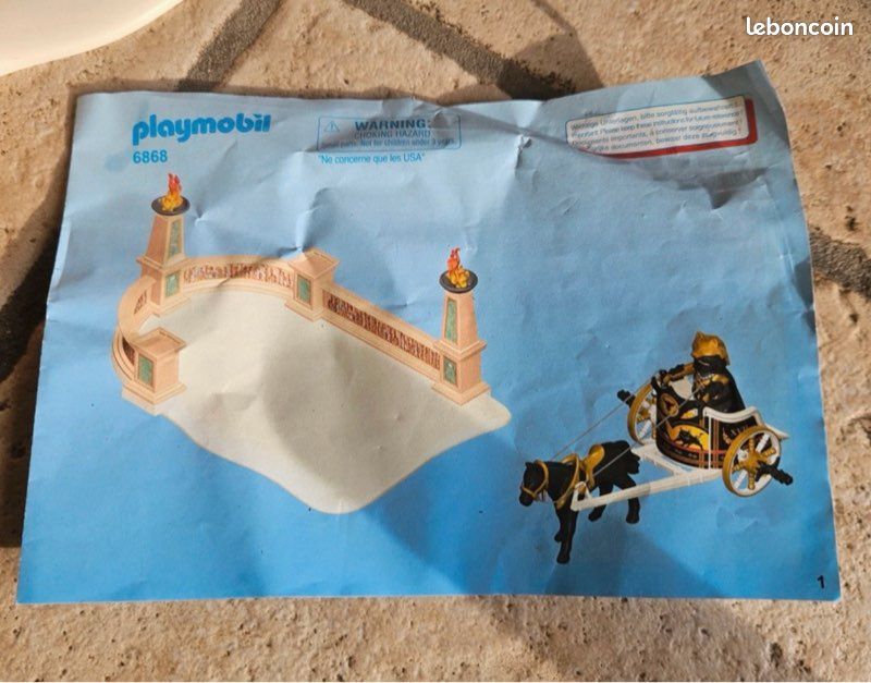Playmobil History 6868 – Très bon état – Boîte + notice (image 6)