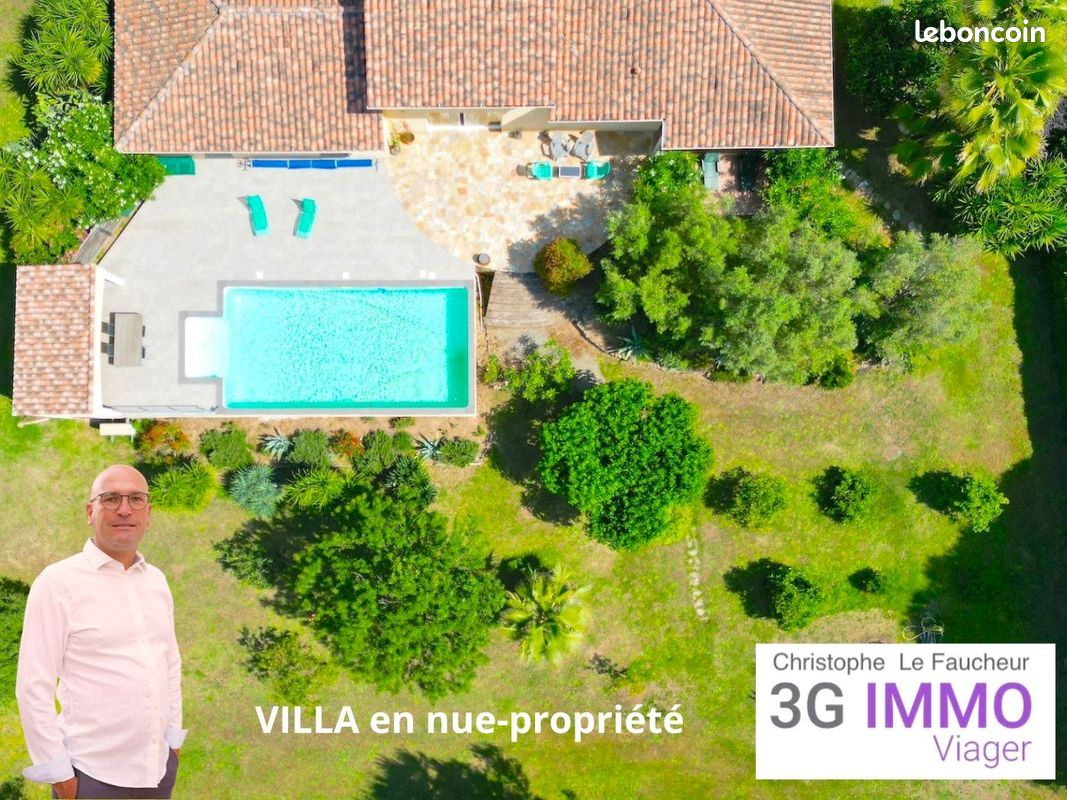 VILLA F5 plain-pieds 190m² | Terrasse et piscine | Nue-Propriété (image 1)