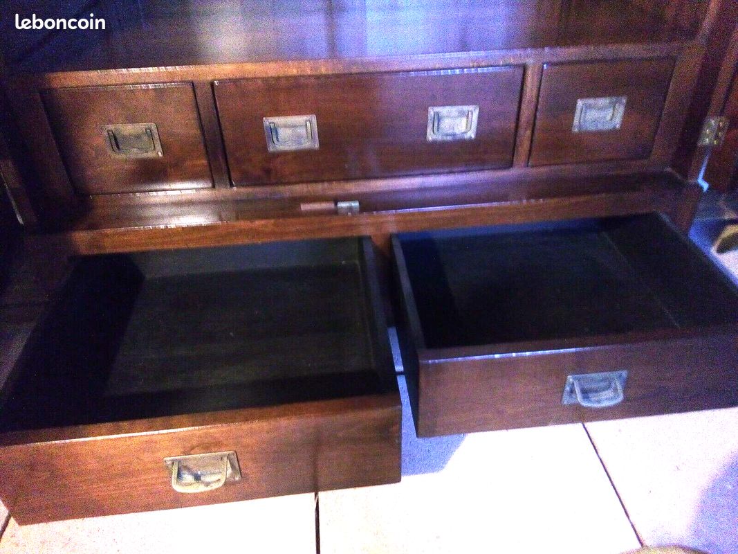 Armoire en merisier massif classique/moderne (image 9)