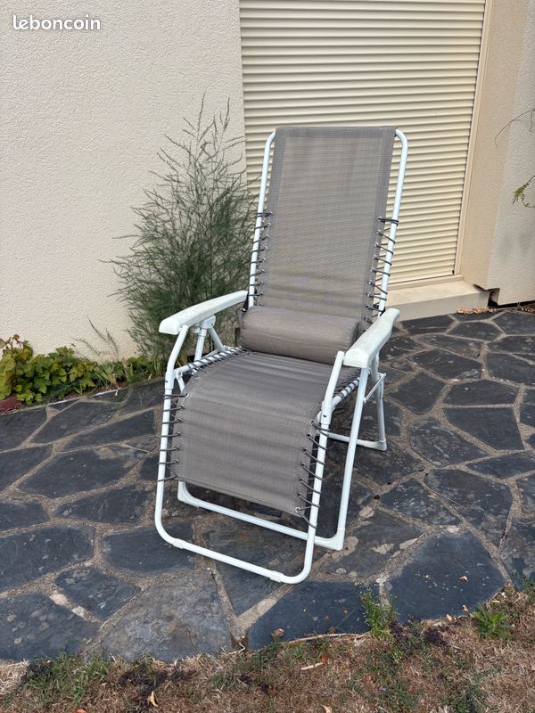 Transat/Chaise longue pliable (image 1)