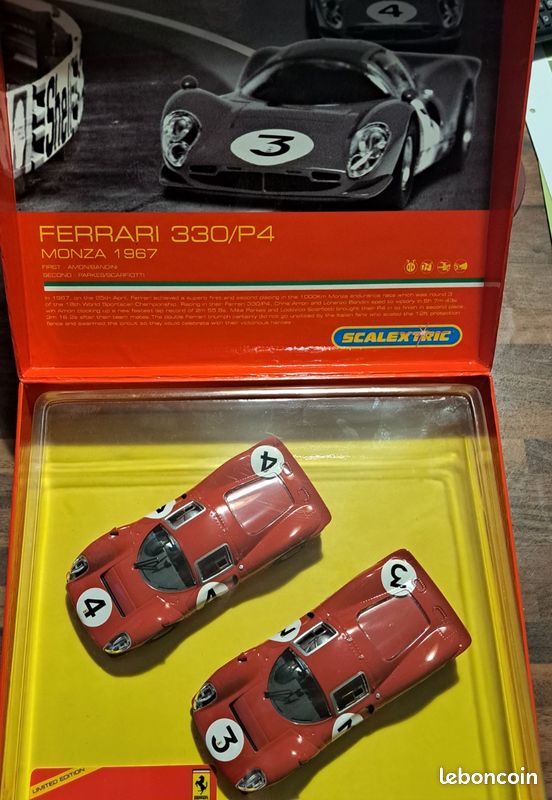 Scalextric Ferrari P4 C16 - Voiture De Circuit Électrique (Occasion, Avec Boîte)