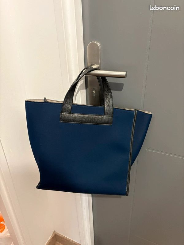 Sac Cabas Sac Furla Bleu Ciel Sac Cabas Furla Femme Bleu Marine Et