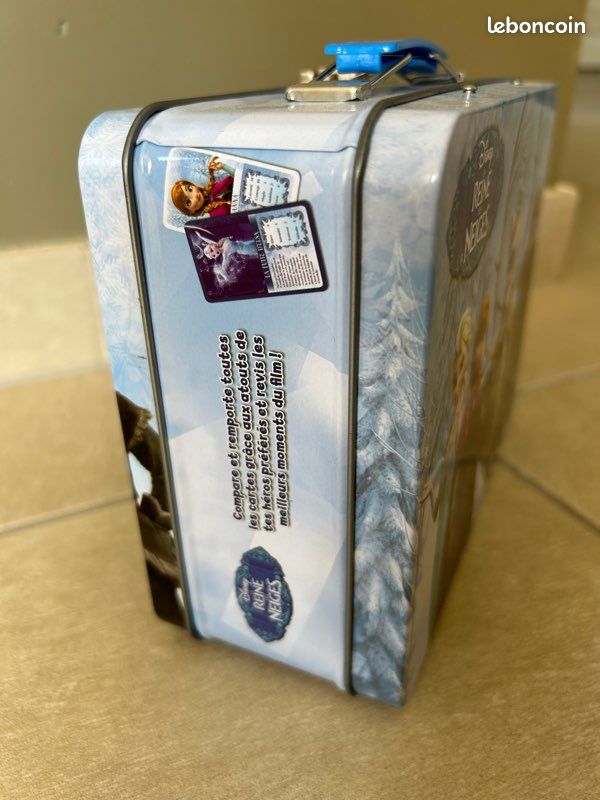 Boite et jeu de cartes la reine des neiges (image 4)