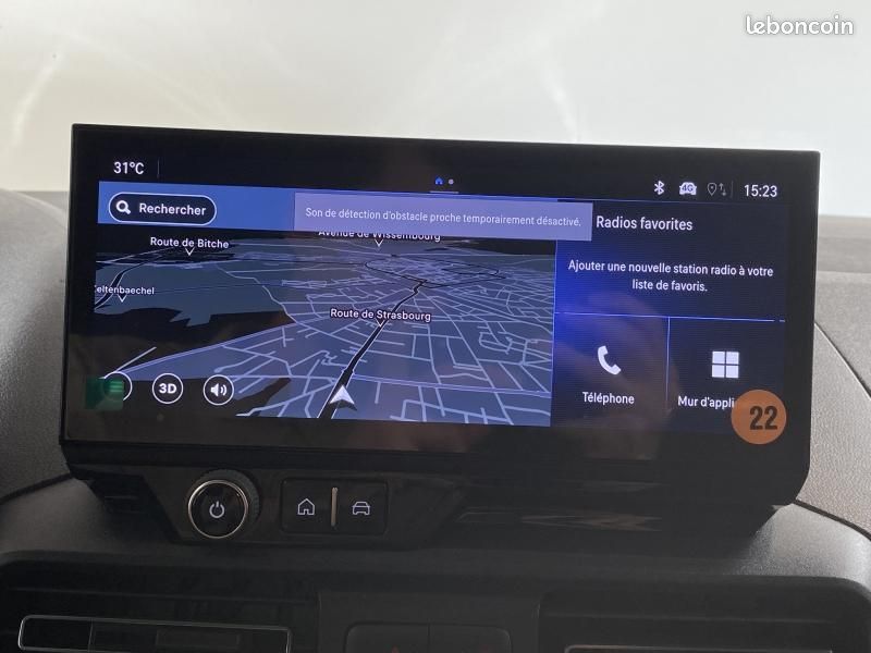 Opel Combo Cargo M 650kg HDi 100 Pack Premium Connect / GPS / Caméra (image 16)