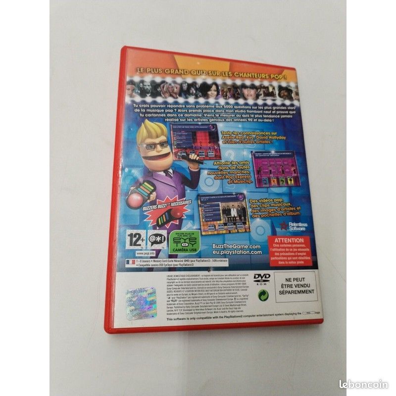 Buzz Le Grand Quiz PS2 | Jeux Ps2 Occasion | retrogaming