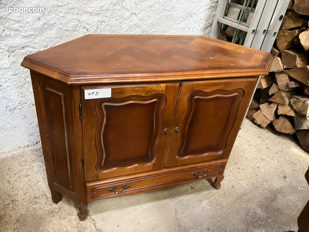 Meuble bois TV (image 1)