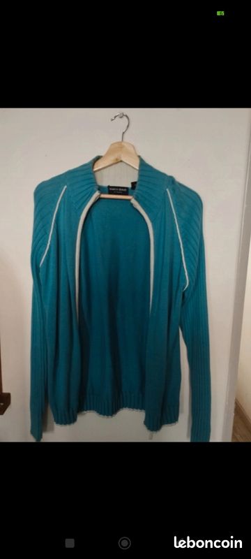 Lot De Vêtements Homme Kiabi - Jeans Et Pièces Bleues - Taille M - Neuf Sans Étiquettes - Style Regular