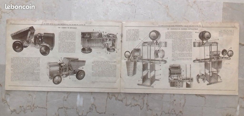 Ancien Catalogue Meccano À VENDRE! - FR