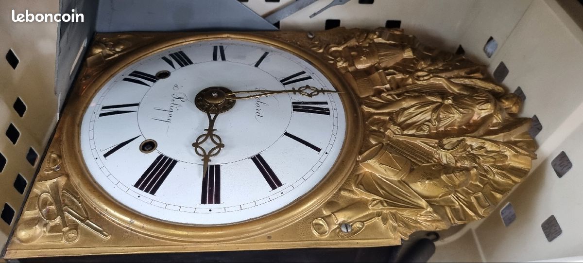 Vieille Horloge Murale Horloge Comtoise Ancienne Vieille Horloge