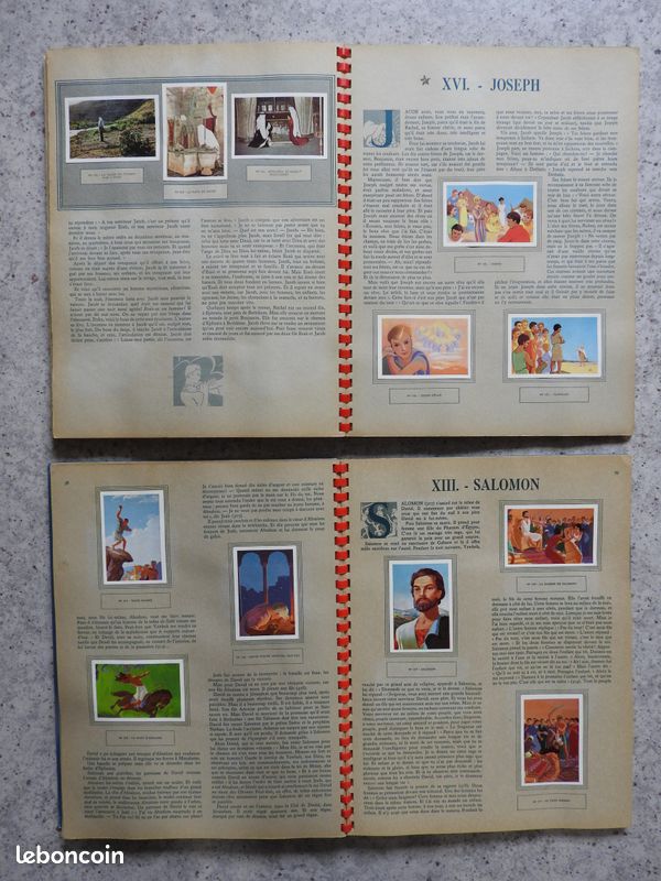 2 Albums Complets La Plus Belle Histoire des Temps Vignettes chocolat Suchard (image 10)